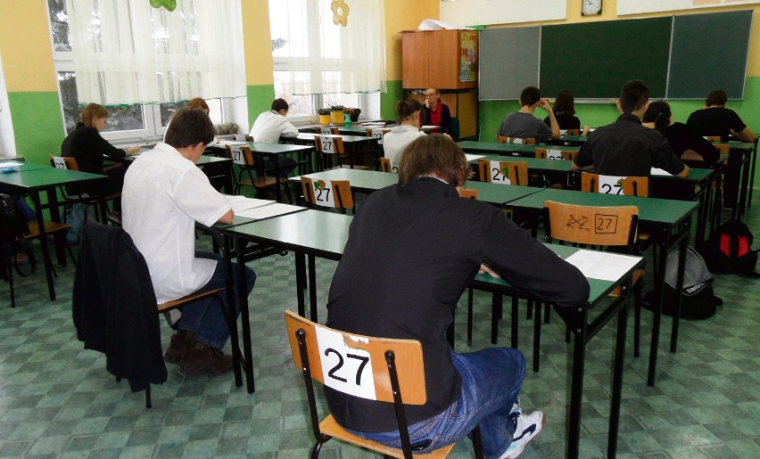 15 kwietnia Kłobucku odbył się próbny egzamin gimnazjalny.