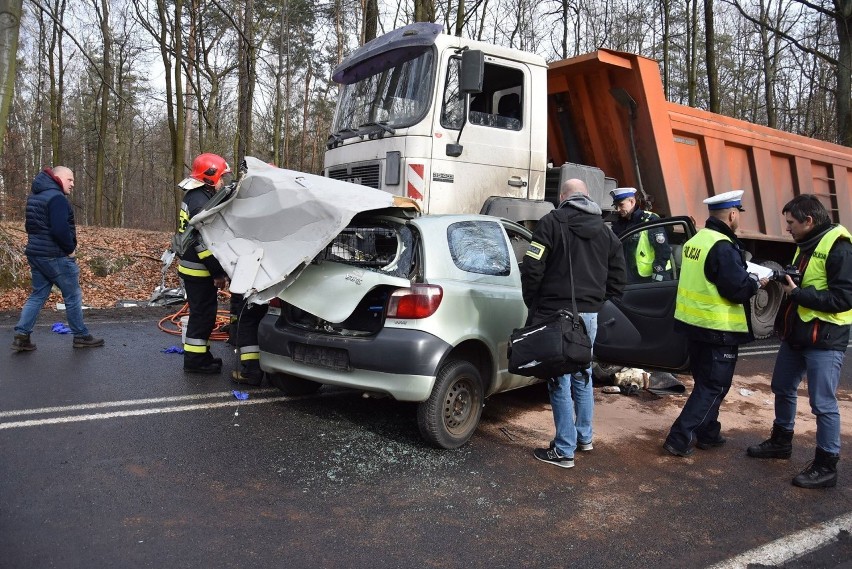 Wypadek w Katowicach