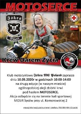 Klub Iskra z Sycowa w ramach akcji Motoserce organizuje zbiórkę krwi w MOSiRze