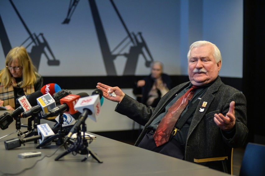 Lech Wałęsa w ECS w Gdańsku. Czy obali mit "Bolka"? [ZDJĘCIA, WIDEO] 