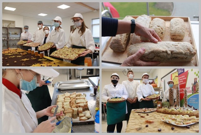 Zespół Szkół Centrum Kształcenia Rolniczego w Kowalu - ”Tydzień dobrego chleba i zdrowego stylu życia w szkole 2021”. Akcję połączono ze „Świętem Miodu” - 4 listopada 2021.