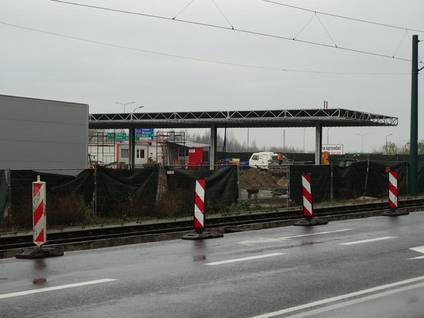 Stacja przy DTŚ w stronę Gliwic