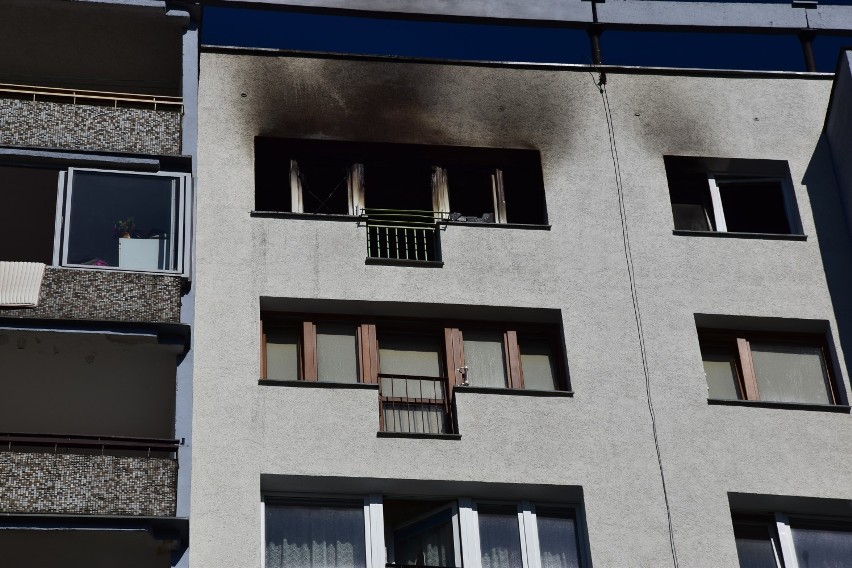 Pożar mieszkania przy ul. Walecznych w Szczecinie. Nie żyją dwie osoby 