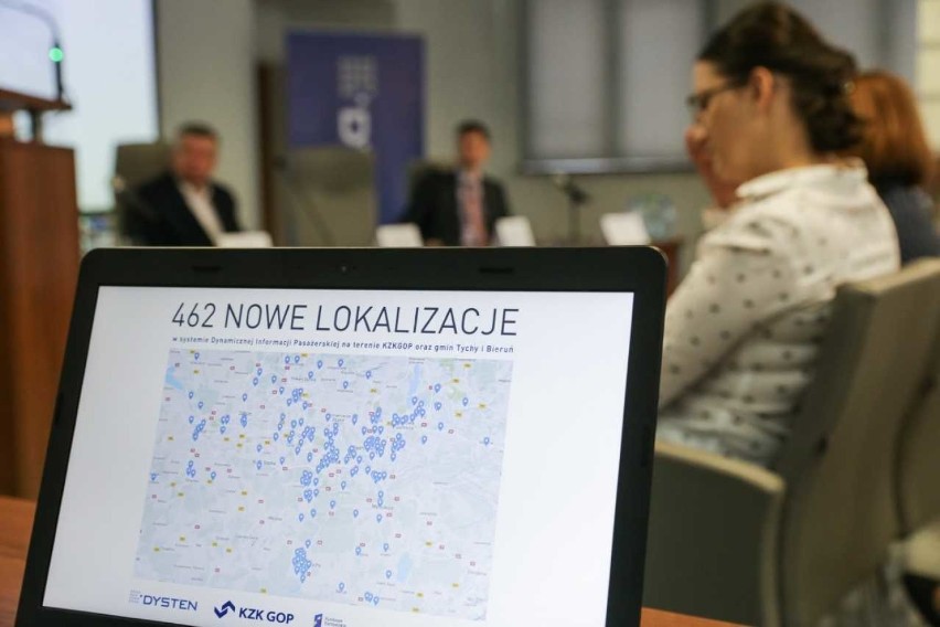462 tablice informacyjne pojawią się na przystankach w miastach KZK GOP, Tychach i Bieruniu ZDJĘCIA