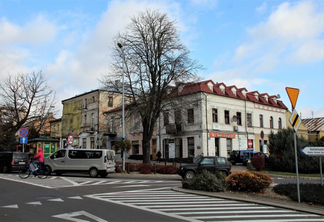 Na zdjęciu centrum Hrubieszowa