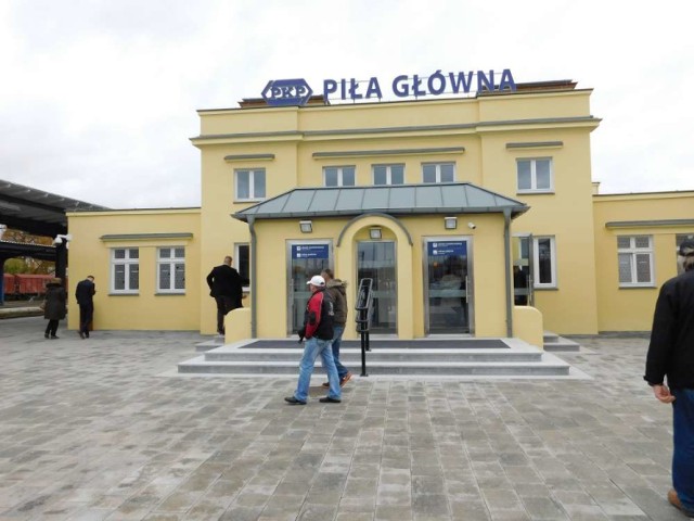 Dworzec PKP w Pile