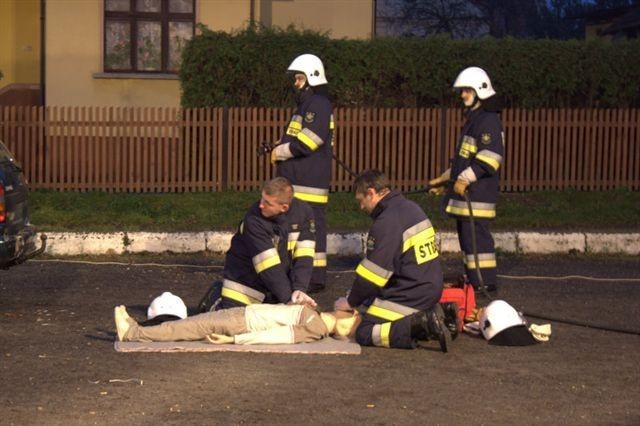 Strażacy z OSP powiatu pszczyńskiego szkolili się z udzielania pierwszej pomocy medycznej