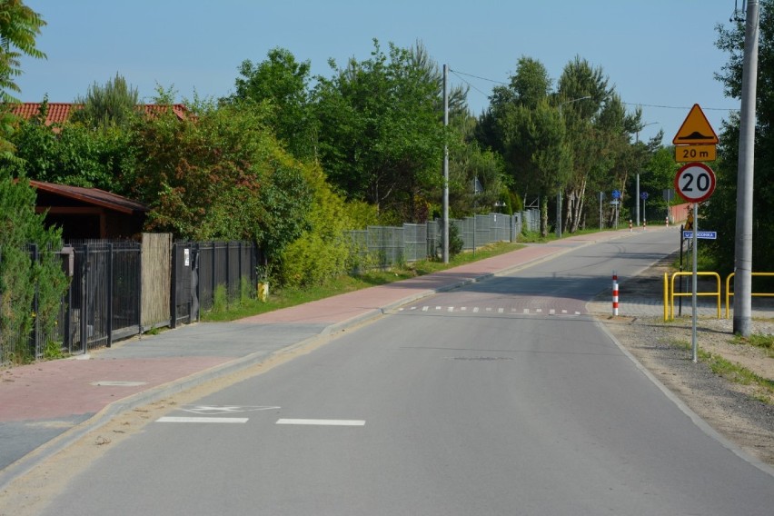 Inwestycje w Żukowie - chodnik w Baninie gotowy, planowane są kolejne inwestycje