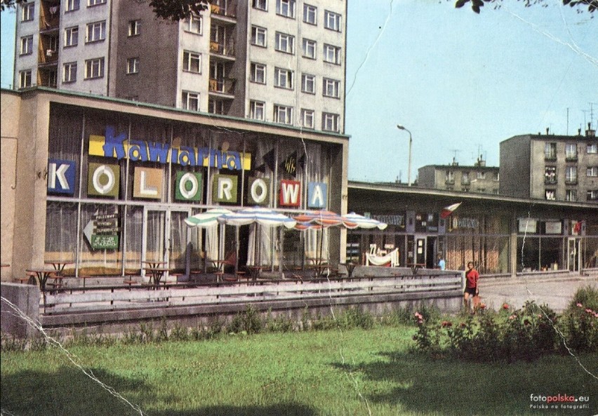Lata 1976-1978, Gliwice, Aleja Majowa 12. Kawiarnia...