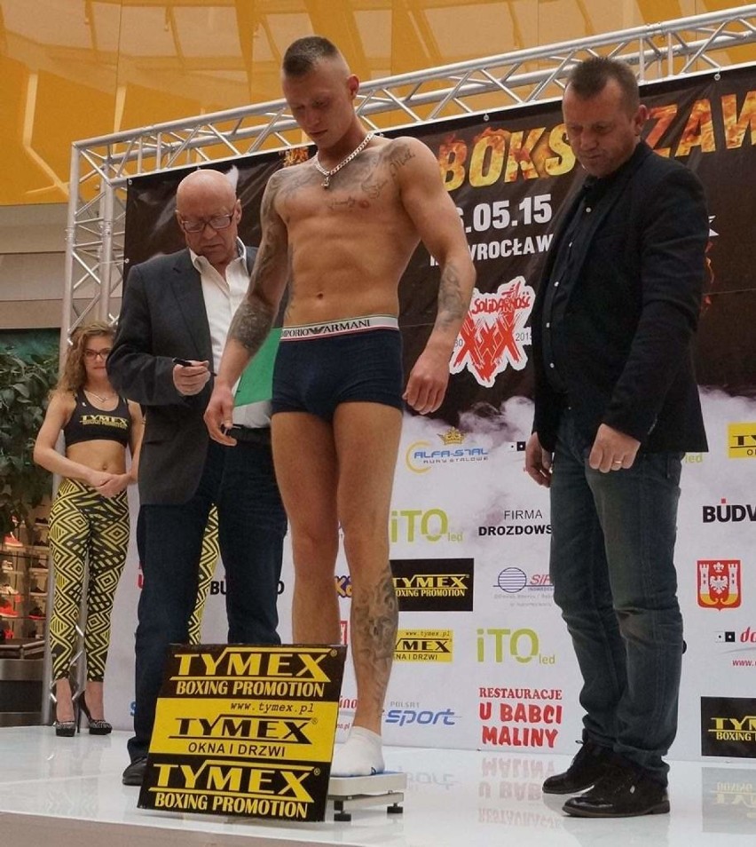 Tymex Boxing Night w Inowrocławiu - ważenie zawodników [zdjęcia]