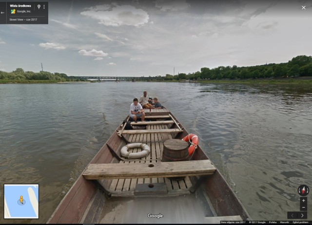 Wisła pojawiła się w… Google Street View. Zobaczysz tam wszystkie widoczne z wody zabytki