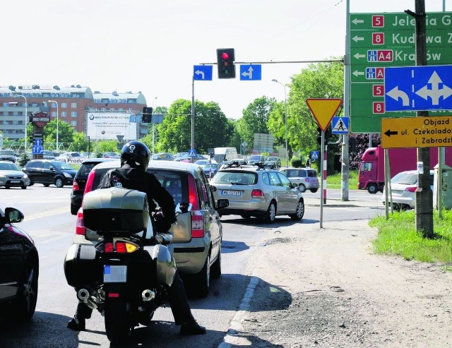 Przez al. Karkonoską też nam będzie trudniej przejechać