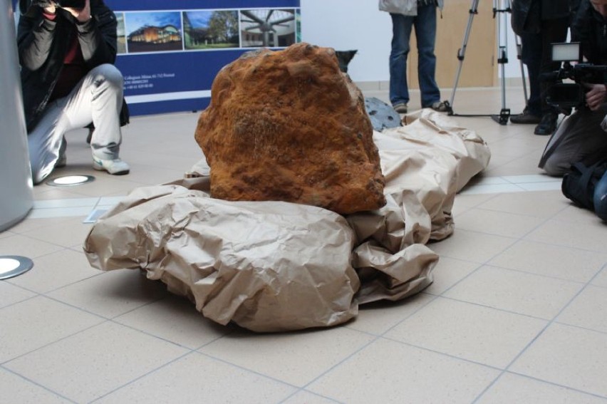 Największy w Polsce meteoryt odkryty na Morasku