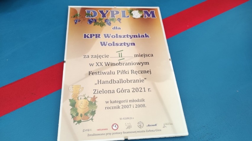 Świetny występ młodych szczypiornistów Wolsztyniaka na turnieju w Zielonej Górze.