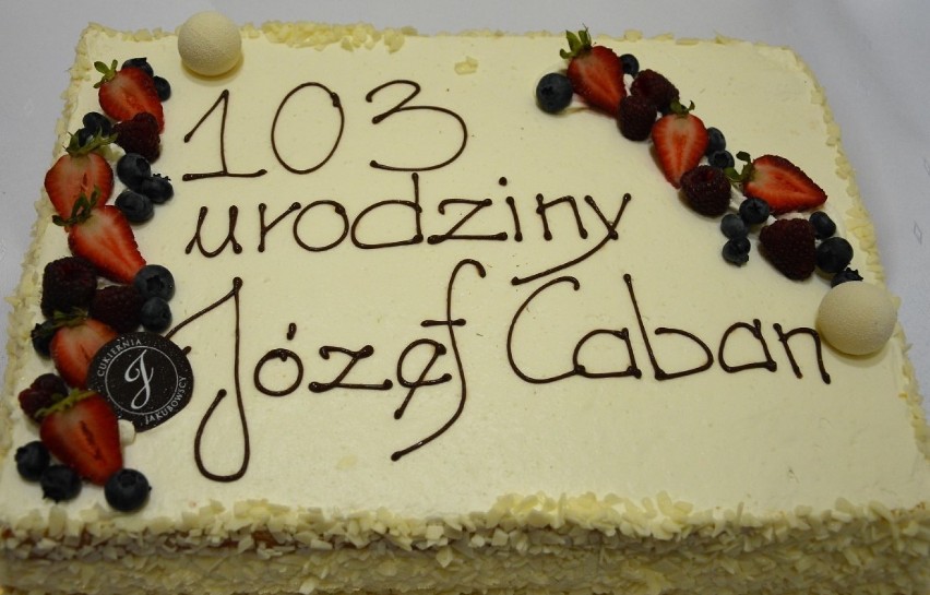 103 urodziny por. Józefa Cabana