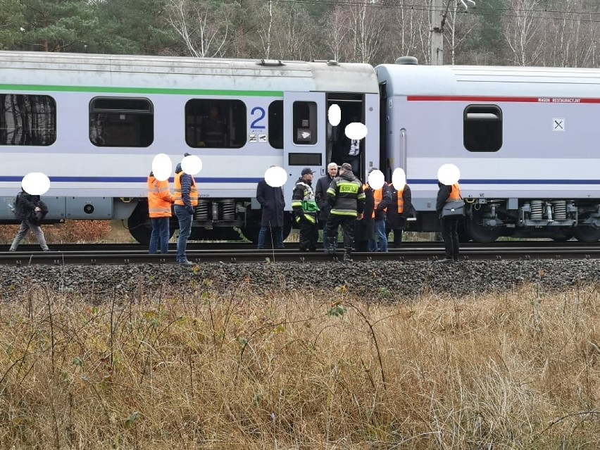 Gmina Zbąszyń. Tir wjechał pod pociąg Intercity. Pięć osób rannych! [NOWE INFO I ZDJĘCIA] 