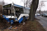 Gdynia. Flesz z przeszłości. 4.12.2009. Autobus wypadł z alei Zwycięstwa. Potężne korki w Orłowie