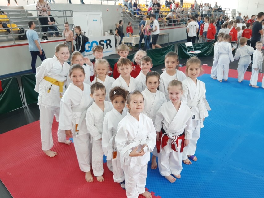 Start karateków z Klubu Karate Ishamashii Ostroróg i Otorowo w Dopiewie