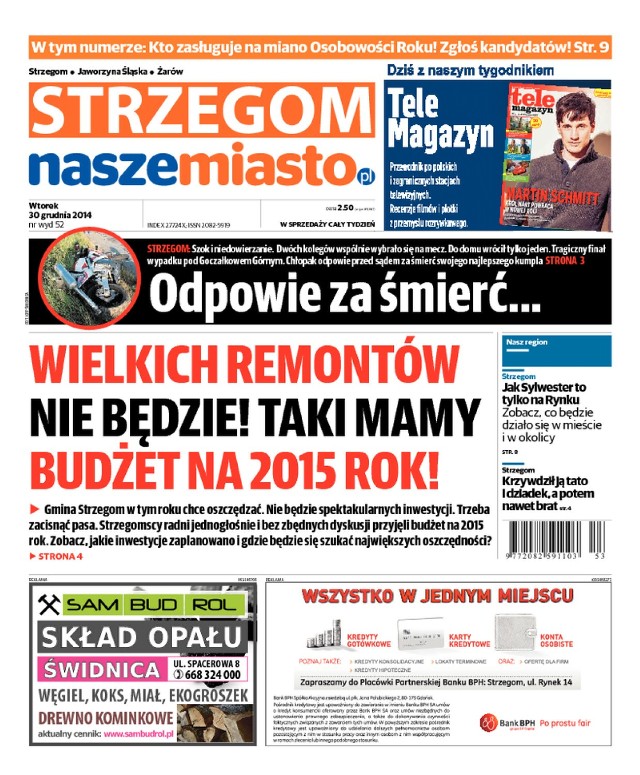 Nowy numer Strzegom Nasze Miasto