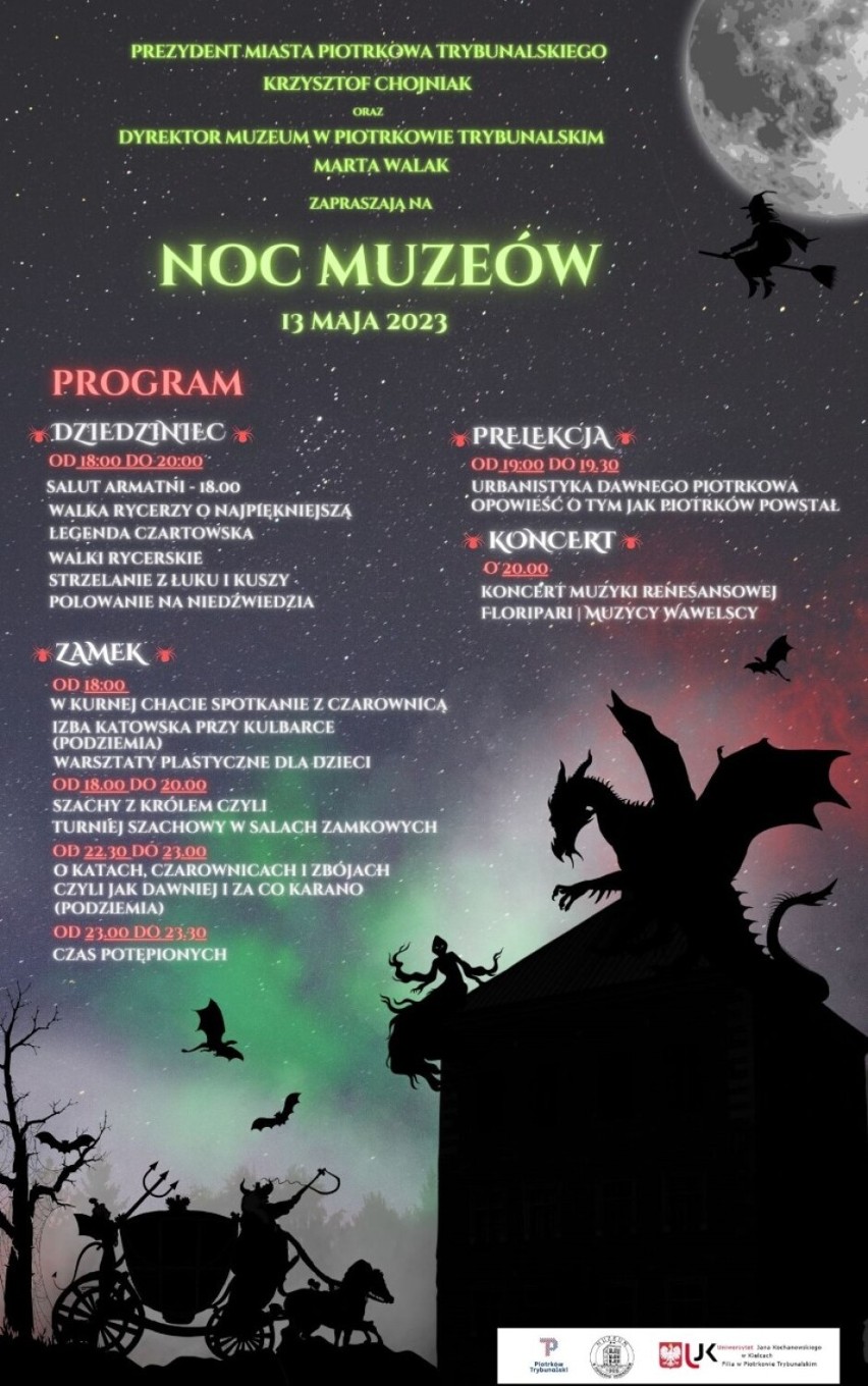 Przed nami Noc Muzeów 2023 w Piotrkowie i Wolborzu. Jakie atrakcje zaplanowano?