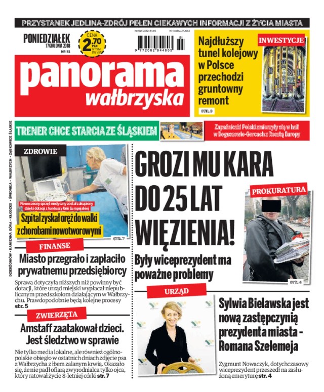 Panorama Wałbrzyska wydanie z 17 grudnia 2018 r.