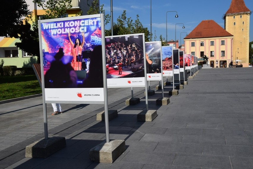 Koncert Wolność na lubińskim rynku na fotografiach