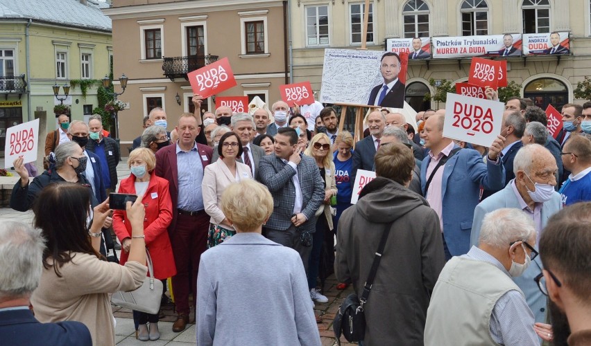 Spotkanie wyborcze PiS w Piotrkowie