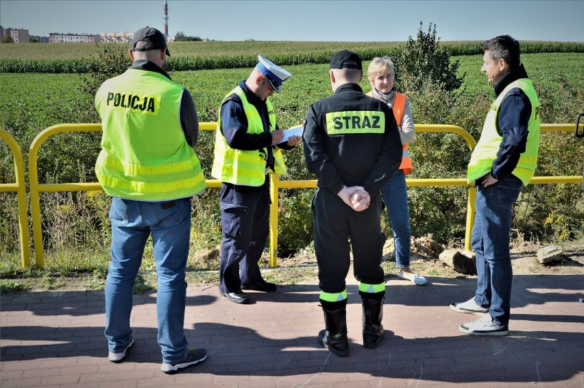 Pelplin. Policja pracowała na miejscu śmiertelnego wypadku