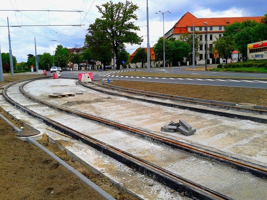 "Budowa linii tramwajowej na Bielany"