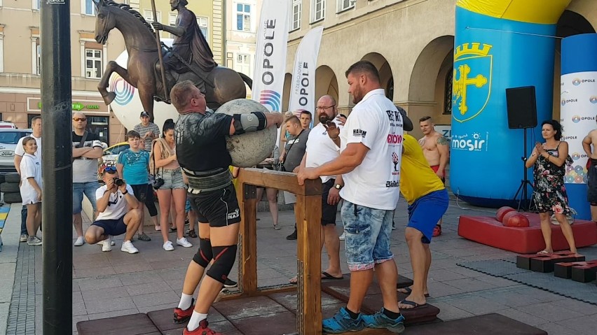 Mistrzostwa Europy Strongman U 105 w Opolu z udziałem...