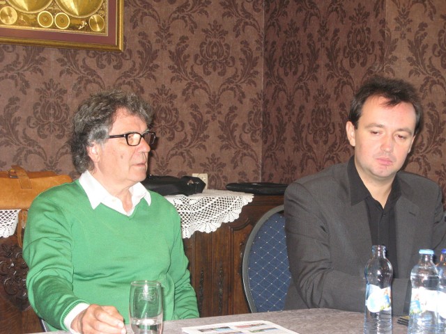 Od lewej: Roland Hahn i Krzysztof Białk