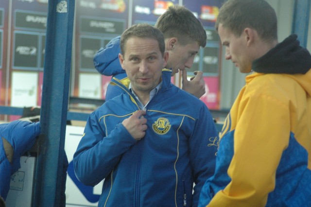 Trener Piotr Paluch
