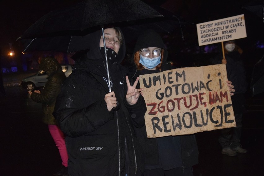 Strajk Kobiet 2020 w Aleksandrowie Kujawskim
