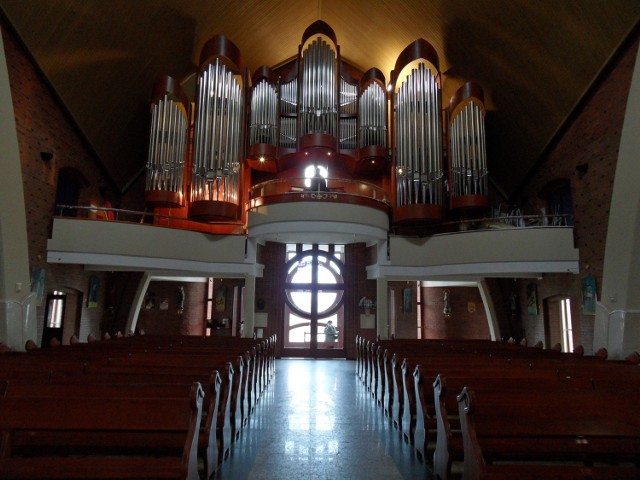 Organy w tyskim kościele bł. Karoliny
