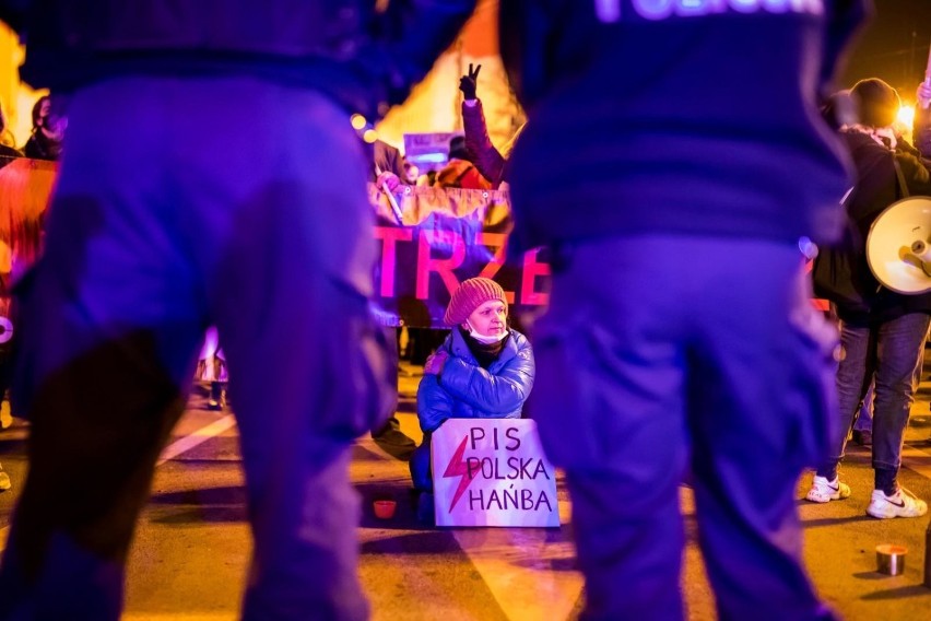 Piątek, 29.01. Tak wyglądał protest w Bydgoszczy przeciwko...