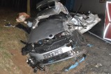 Śmiertelny wypadek w Honoratowie na DK nr 74.  W zderzeniu samochodu osobowego i ciężarowego jedna osoba nie żyje [ZDJĘCIA]