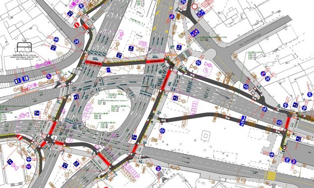 Nowe drogi rowerowe wzdłuż ulicy Kruszwickiej, Focha i placu Poznańskiego mają ułatwić rowerzystom dotarcie do centrum Bydgoszczy.