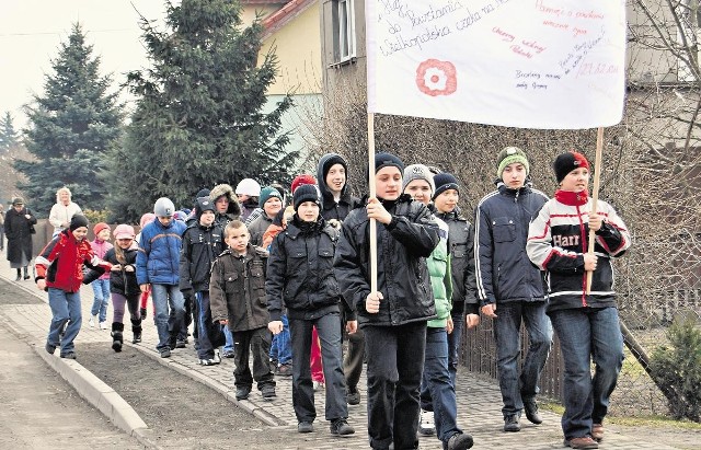 Drużyna dzieci z Urbanowa, która będzie brała udział w Grze Miejskiej w Rakoniewicach
