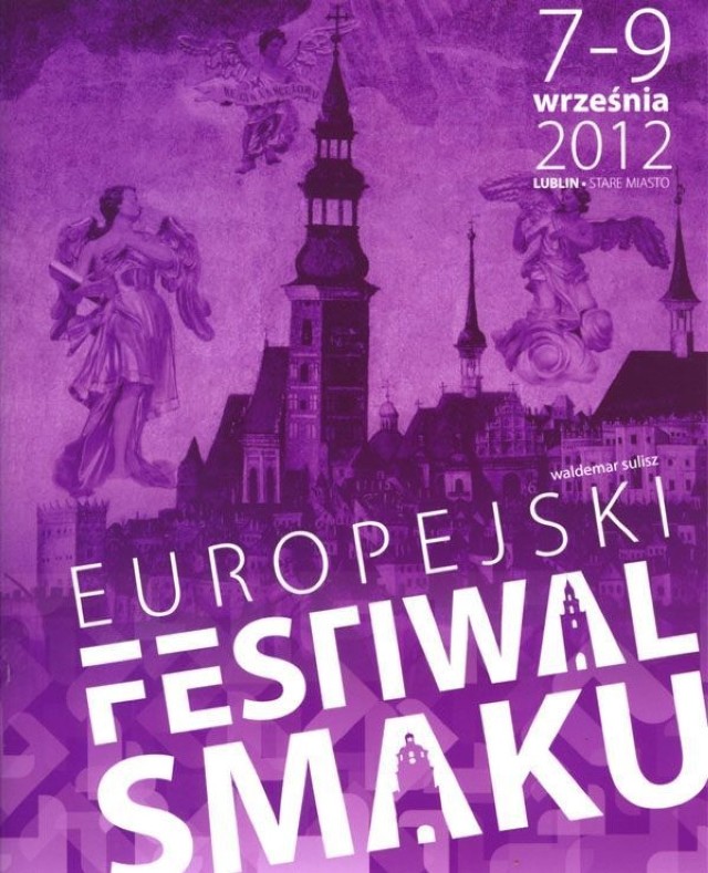 Plakat Europejskiego Festiwalu Smaku 2012