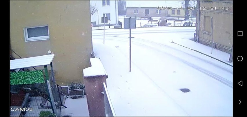 Śnieg w powiecie gnieźnieńskim. Konkretnie popadało!