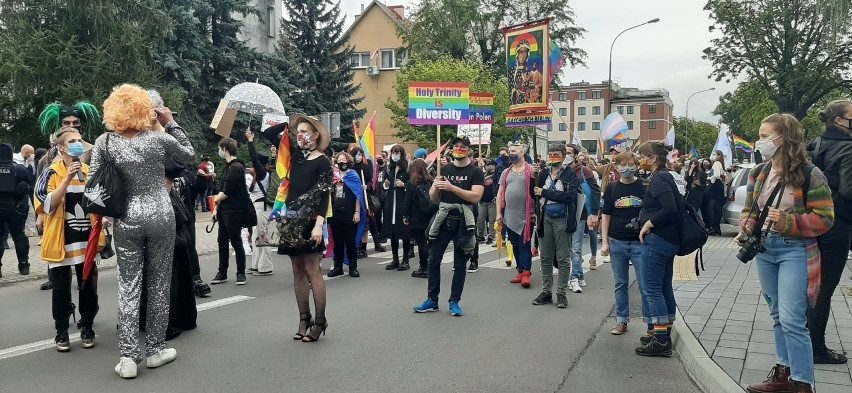 Marsz równości w Słubicach.
