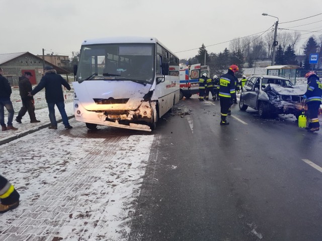 Wypadek w Jastrzębiu: sześć osób rannych na ulicy Gagarina!