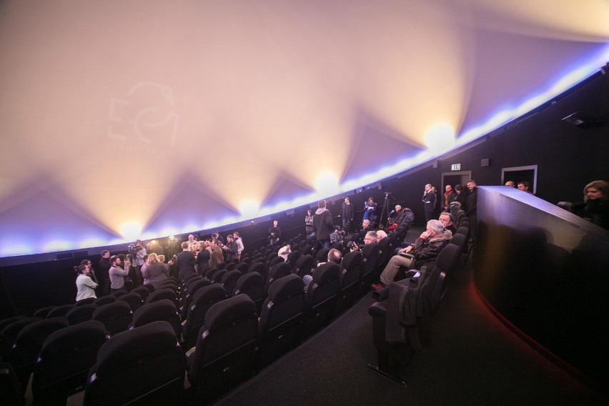 Otwarcie planetarium w EC1 w Łodzi - 8 stycznia 2016