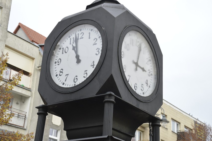 Zegar na placu Wolności