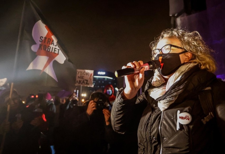 Strajk Kobiet na Placu Solidarności 08.11.2020.