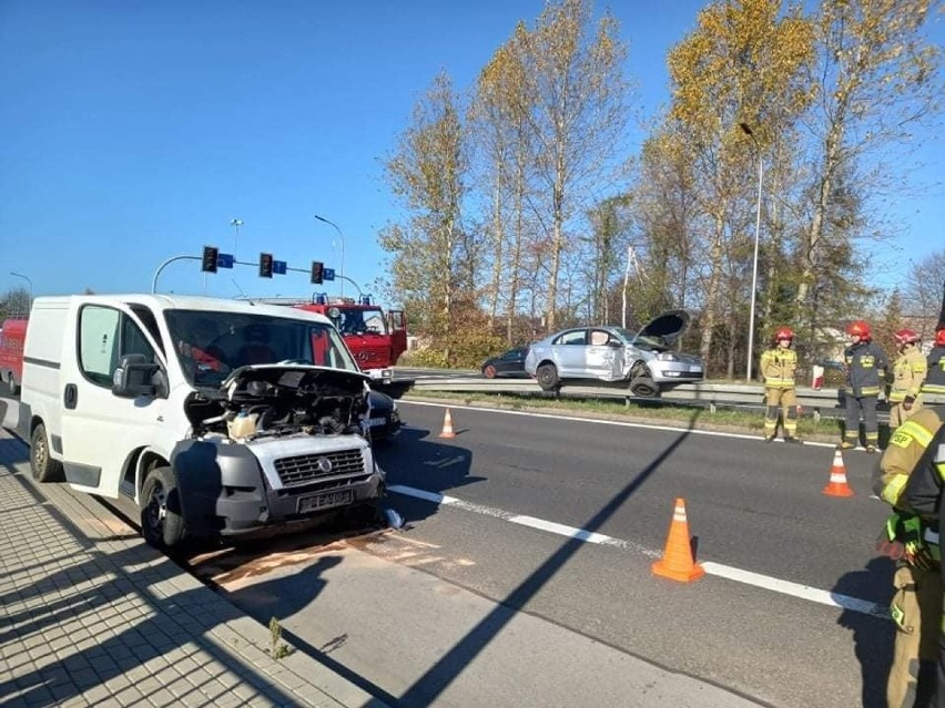 Wypadek w Bolesławiu na DK 94