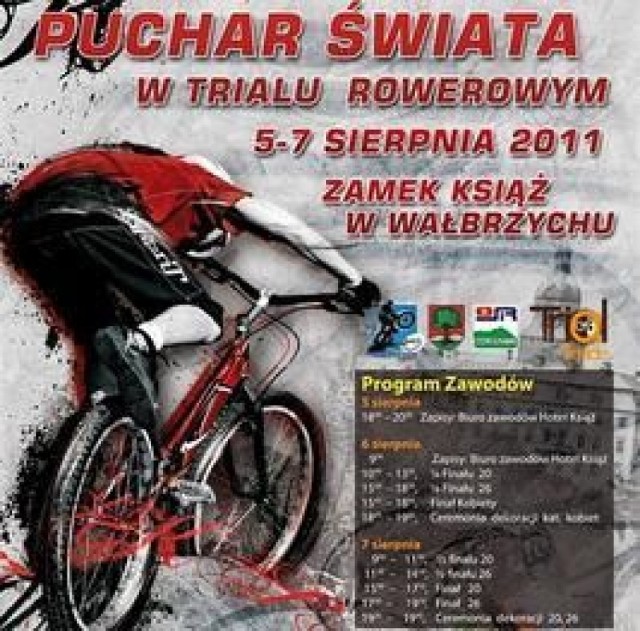 Puchar Świata w trialu rowerowym 2011r.- Wałbrzych, Zamek Książ - program