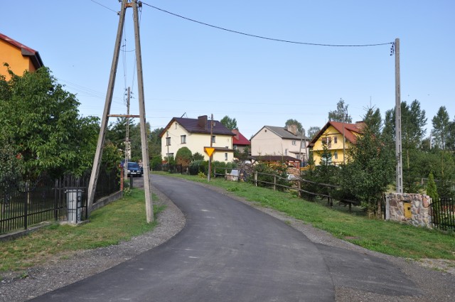 Ulica Westerplatte w Dzierzgoniu, wyremontowana w ramach budżetu obywatelskiego