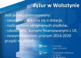 Wolsztyn: punkt informacyjny o funduszach europejskich czynny od godz. 11.30 w Urzędzie Miejskim