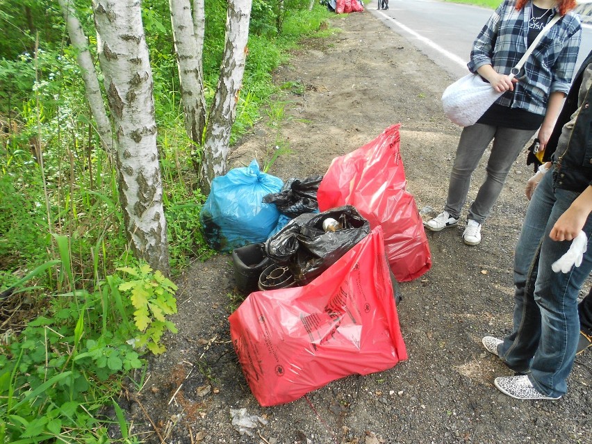 Relacja z akcji sprzątania dzielnicy Podlesie [Zdjęcia]